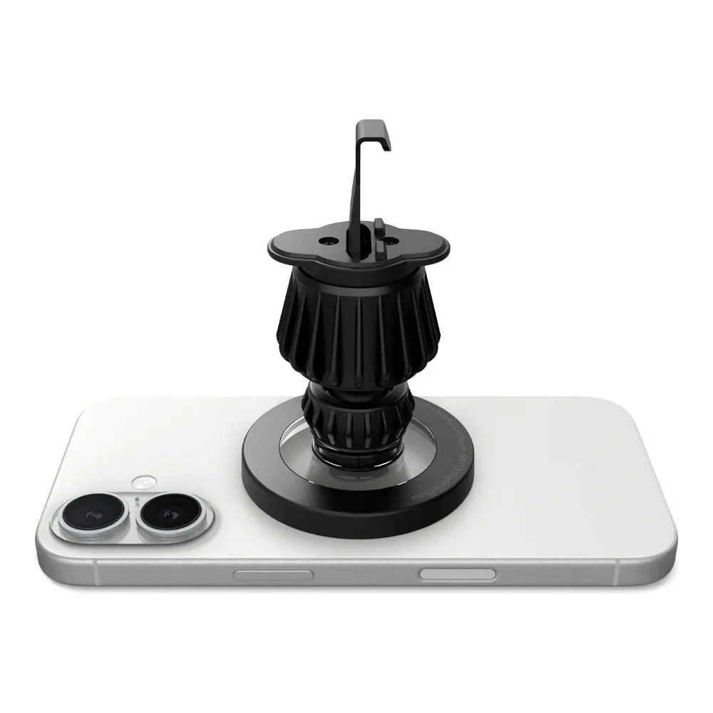 Uchwyt samochodowy na kokpit / do kratki Spigen MFT13 Magnetic MagSafe Dashboard & Vent Car Mount Black