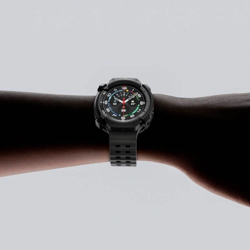Etui Spigen Rugged Armor do Samsung Galaxy Watch 8 Classic 46mm Matte Black
