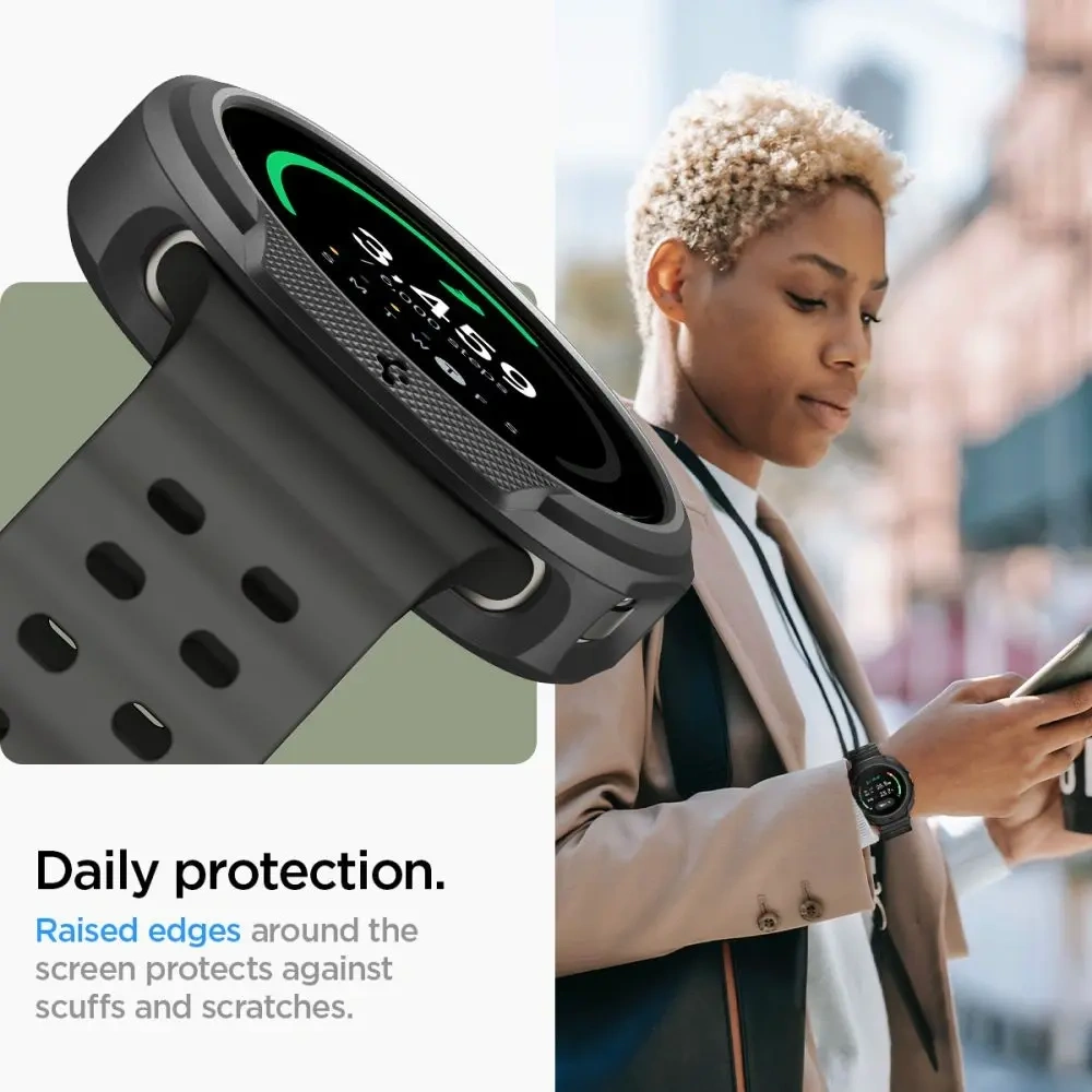 Etui Spigen Liquid Air do Samsung Galaxy Watch 8 Classic 46mm Matte Black