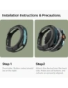 Etui Spigen Liquid Air do Samsung Galaxy Watch 8 Classic 46mm Matte Black