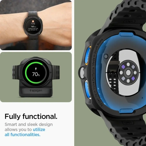Etui Spigen Liquid Air do Samsung Galaxy Watch 8 44mm Matte Black