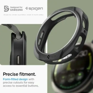 Etui Spigen Liquid Air do Samsung Galaxy Watch 8 44mm Matte Black