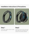 Etui Spigen Liquid Air do Samsung Galaxy Watch 8 44mm Matte Black