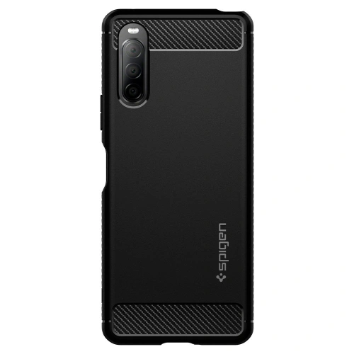 Buy Spigen Rugged Armor Sony Xperia 10 II Matte Black - SPN1170BLK - {ean13} - Home Screen Store Europe