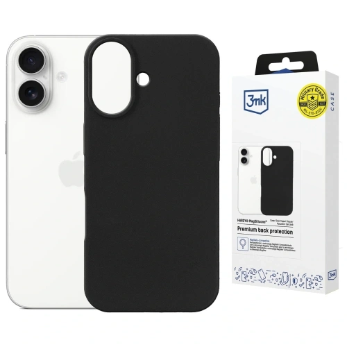 Etui 3MK Hardy MagSilicone do Apple iPhone 17 grafitowy
