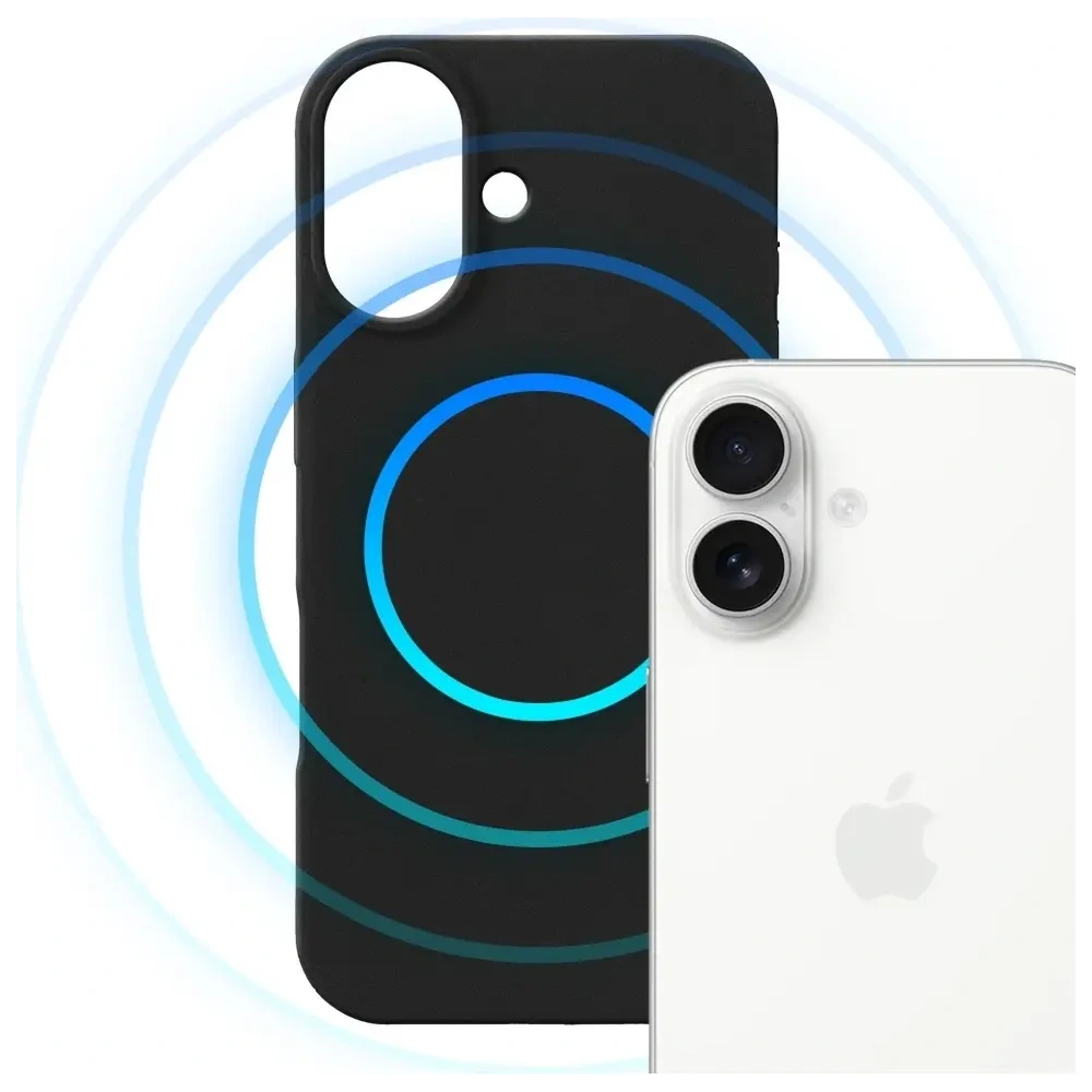 Etui 3MK Hardy MagSilicone do Apple iPhone 17 grafitowy