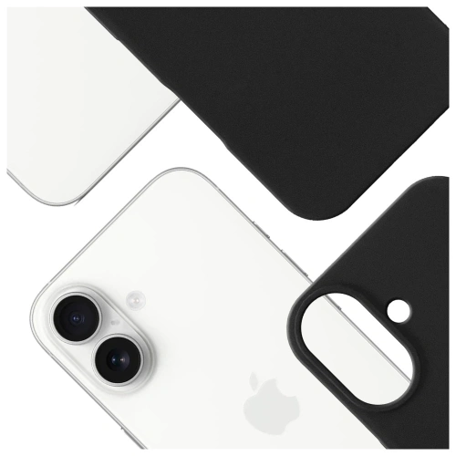 Etui 3MK Hardy MagSilicone do Apple iPhone 17 grafitowy
