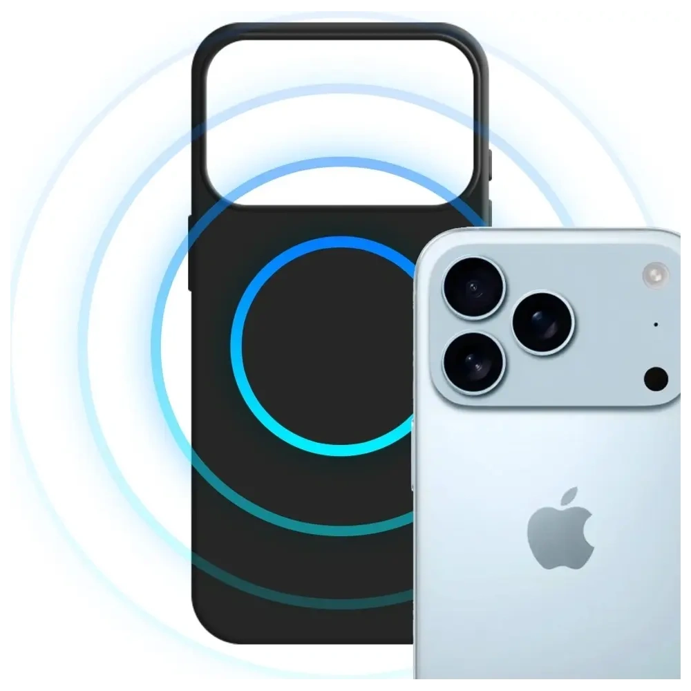 Etui 3MK Hardy MagSilicone do Apple iPhone 17 Pro grafitowy