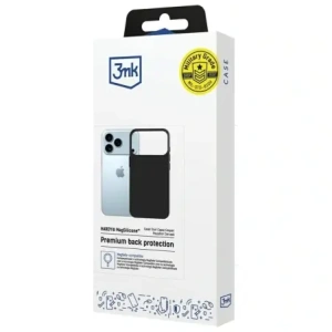 Etui 3MK Hardy MagSilicone do Apple iPhone 17 Pro grafitowy