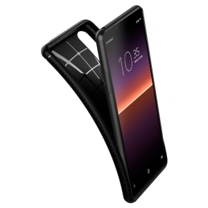 Kup Etui Spigen Rugged Armor Sony Xperia 10 II Matte Black - SPN1170BLK - {ean13} - Sklep Home Screen