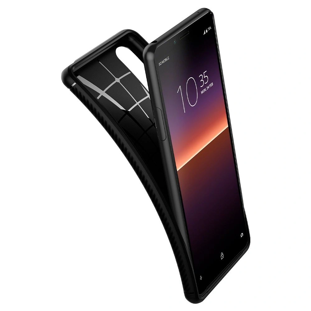 Etui Spigen Rugged Armor Sony Xperia 10 II Matte Black