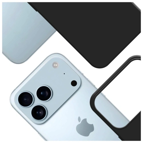 Etui 3MK Hardy MagSilicone do Apple iPhone 17 Pro Max grafitowy