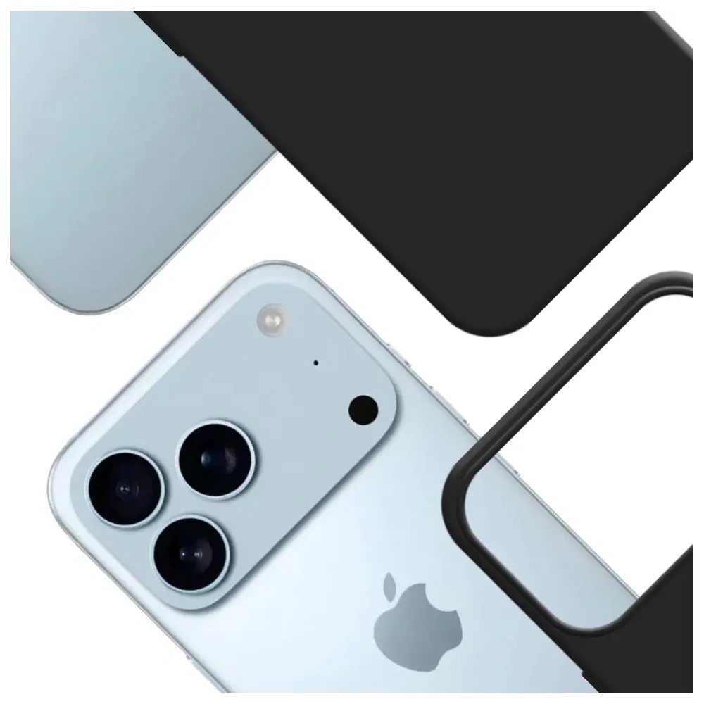 Etui 3MK Hardy MagSilicone do Apple iPhone 17 Pro Max grafitowy