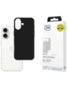 Etui 3MK Silicone Case do Apple iPhone 17 czarny