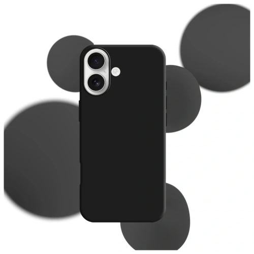 Etui 3MK Silicone Case do Apple iPhone 17 czarny