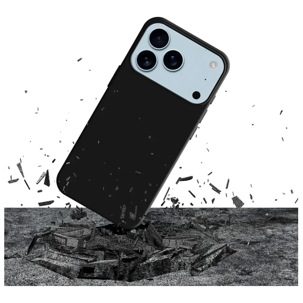 Etui 3MK Silicone Case do Apple iPhone 17 Pro Max czarny