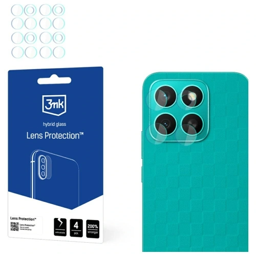 Ochrona na obiektyw aparatu 3MK Lens Protection do Honor X8c [4 PACK]