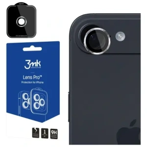 Szkło hybrydowe na obiektyw aparatu 3MK Lens Protection Pro do Apple iPhone 17 Air srebrny