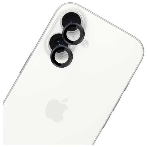 Szkło hybrydowe na obiektyw aparatu 3MK Lens Protection Pro do Apple iPhone 17 czarny