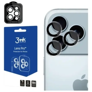 Szkło hybrydowe na obiektyw aparatu 3MK Lens Protection Pro do Apple iPhone 17 Pro / 17 Pro Max przezroczysty