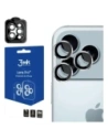 Szkło hybrydowe na obiektyw aparatu 3MK Lens Protection Pro do Apple iPhone 17 Pro / 17 Pro Max srebrny