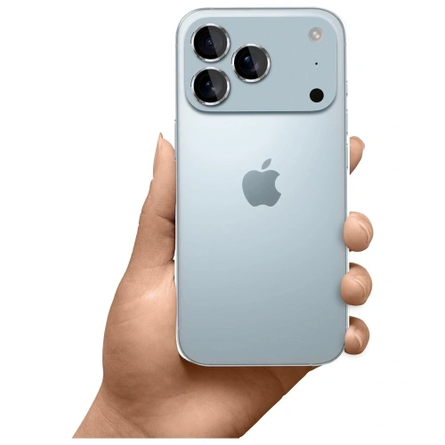 Szkło hybrydowe na obiektyw aparatu 3MK Lens Protection Pro do Apple iPhone 17 Pro / 17 Pro Max srebrny