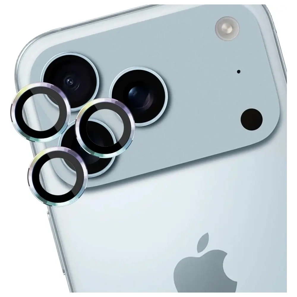 Szkło hartowane na obiektyw aparatu 3MK Lens Protection Pro do Apple iPhone 17 Pro / 17 Pro Max wielokolorowy
