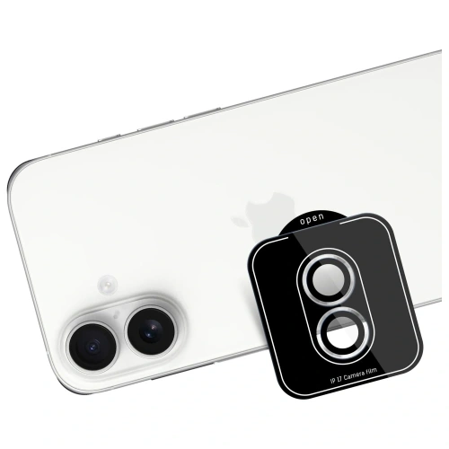 Szkło hybrydowe na obiektyw aparatu 3MK Lens Protection Pro do Apple iPhone 17 przezroczysty
