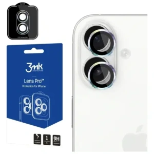 Szkło hybrydowe na obiektyw aparatu 3MK Lens Protection Pro do Apple iPhone 17 wielokolorowy