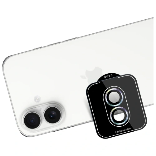 Szkło hybrydowe na obiektyw aparatu 3MK Lens Protection Pro do Apple iPhone 17 wielokolorowy