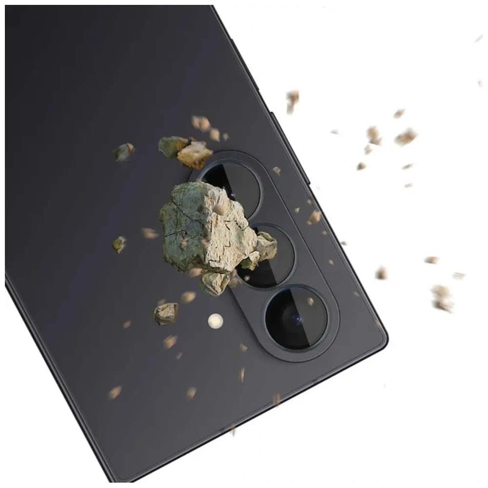 Szkło hartowane na obiektyw aparatu 3MK Lens Protection Pro do Samsung Galaxy Z Fold7 czarny