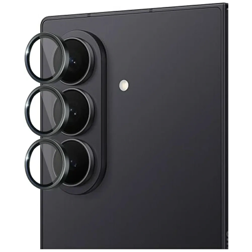 Szkło hartowane na obiektyw aparatu 3MK Lens Protection Pro do Samsung Galaxy Z Fold7 czarny