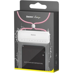 Buy Baseus Let's Go Universal waterproof case for smartphones (pink) - BSU1549PNK - {ean13} - Home Screen Store Europe