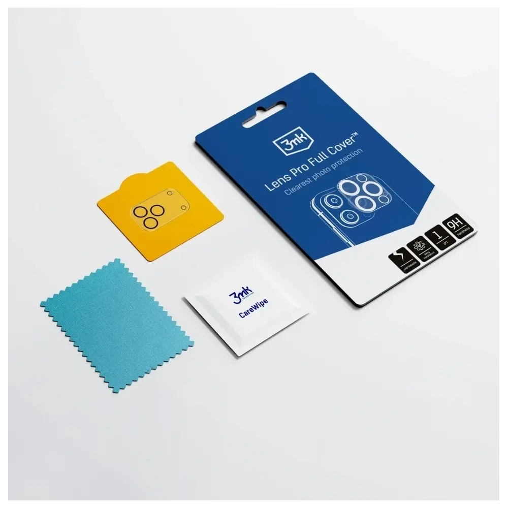 Nakładka na aparat 3MK Lens Pro Full Cover do Apple iPhone 17 Pro Max