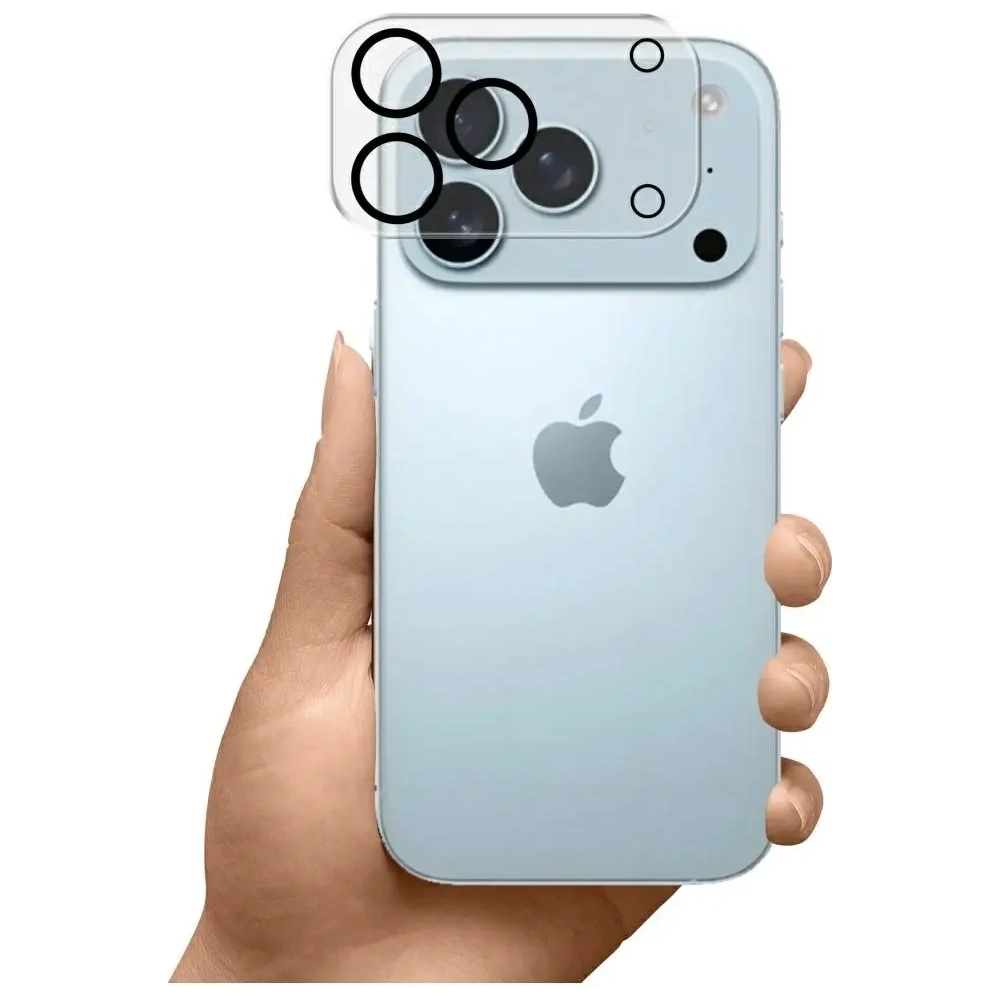 Nakładka na aparat 3MK Lens Pro Full Cover do Apple iPhone 17 Pro Max