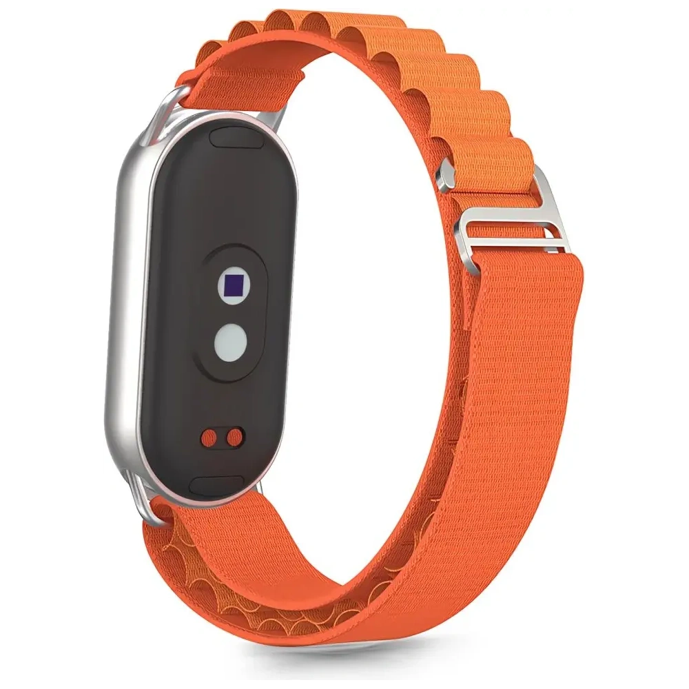 Pasek Tech-Protect Nylon Pro do Xiaomi Smart Band 8 / 9 / 10 / NFC Orange