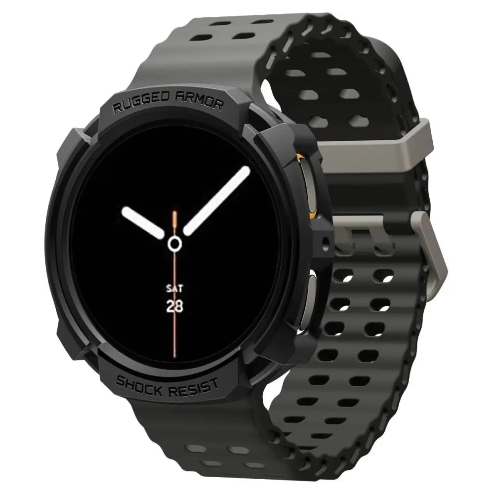 Etui Spigen Rugged Armor do Samsung Galaxy Watch 8 44mm Matte Black