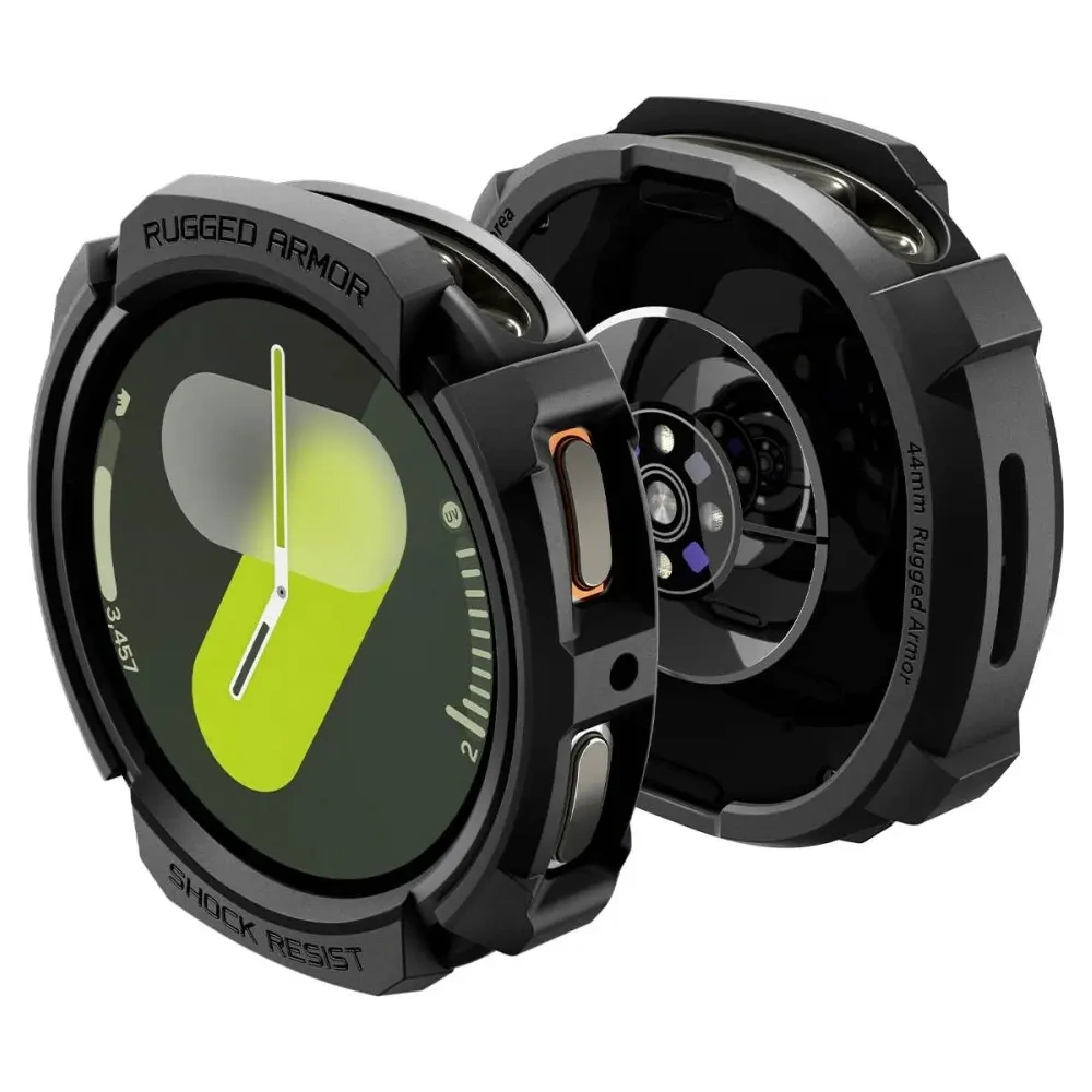 Etui Spigen Rugged Armor do Samsung Galaxy Watch 8 44mm Matte Black