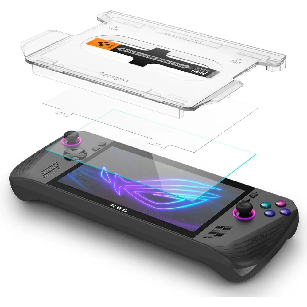 Szkło hartowane Spigen Glas.tr ez Fit do Asus Rog Ally X Clear [2 PACK]