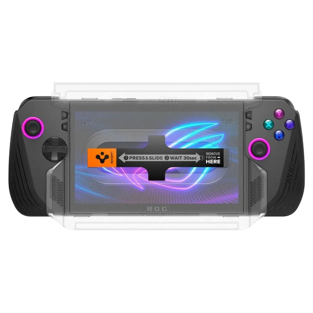 Szkło hartowane Spigen Glas.tr ez Fit do Asus Rog Ally X Clear [2 PACK]