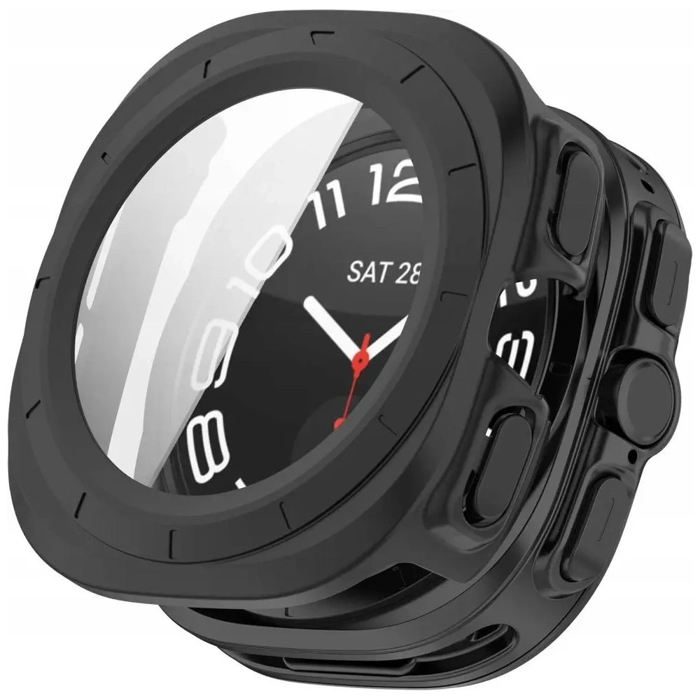 Etui Tech-Protect Defense do Samsung Galaxy Watch Ultra 2024 / 2025 47mm Black