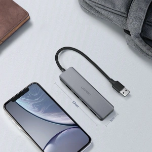 Adapter 4w1 UGREEN Hub USB-C do 4x USB 3.0 + micro USB