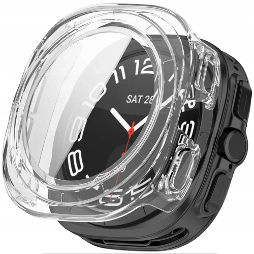 Etui Tech-Protect Defense do Samsung Galaxy Watch Ultra 2024 / 2025 47mm Clear