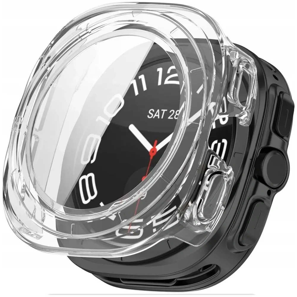 Etui Tech-Protect Defense do Samsung Galaxy Watch Ultra 2024 / 2025 47mm Clear