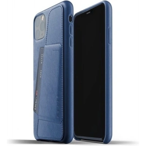 Kup Etui Mujjo Full Leather Wallet Case Apple iPhone 11 Pro Max (niebieskie) - MUJ010BLU - {ean13} - Sklep Home Screen