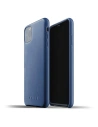 Etui Mujjo Full Leather Case Apple iPhone 11 Pro Max (modré)