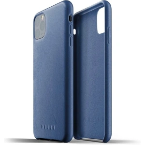 Kup Etui Mujjo Full Leather Case Apple iPhone 11 Pro Max (niebieskie) - MUJ012BLU - {ean13} - Sklep Home Screen