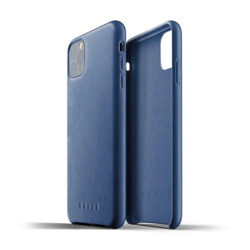 Kup Etui Mujjo Full Leather Case Apple iPhone 11 Pro Max (niebieskie) - MUJ012BLU - {ean13} - Sklep Home Screen
