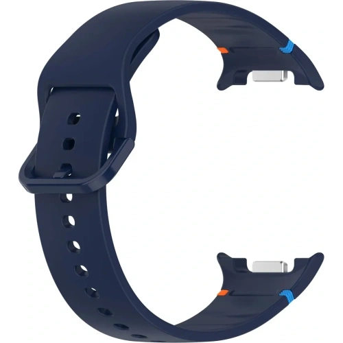 Silikonowy pasek Bizon Strap Watch Silicone G do Samsung Galaxy Watch 8 40mm / 44mm / 8 Classic 46mm granatowy