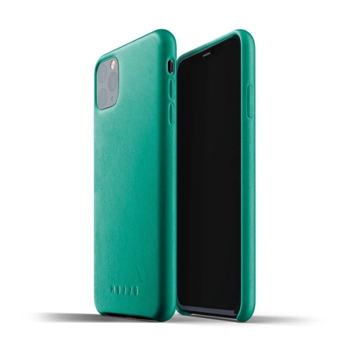 Kup Mujjo Apple Tasche Volllederhülle iPhone 11 Pro Max (grün) - MUJ013GRN - {ean13} - Sklep Home Screen